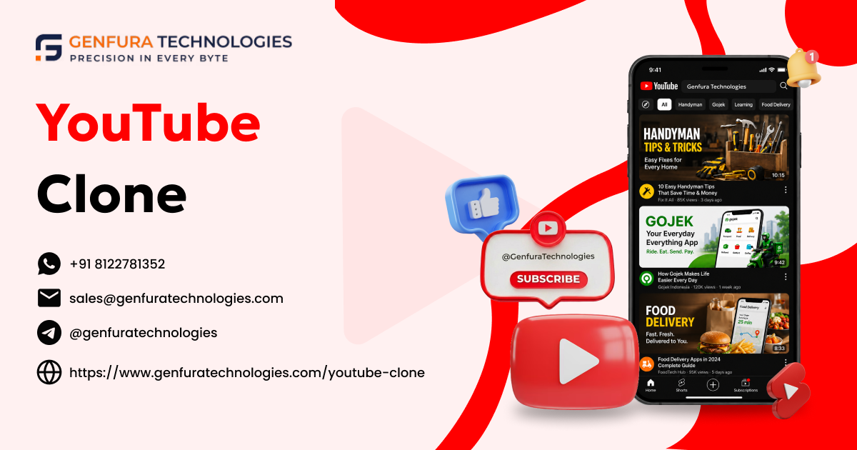 YouTube Clone Script | Scalable Video Streaming Platform